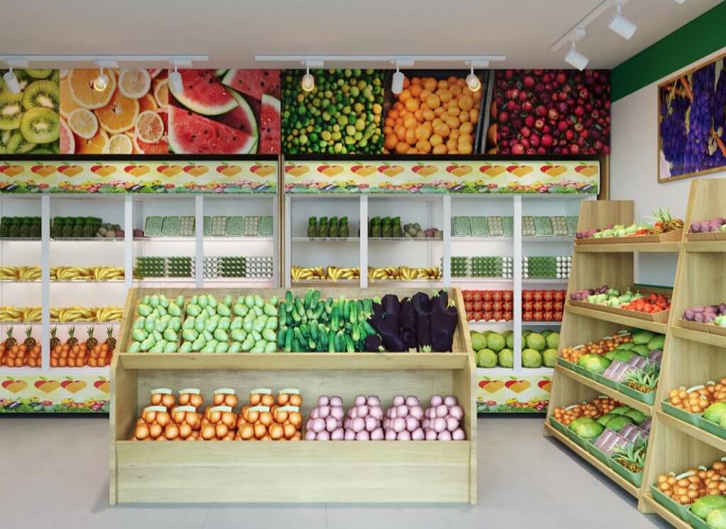 setup cửa hàng thực phẩm