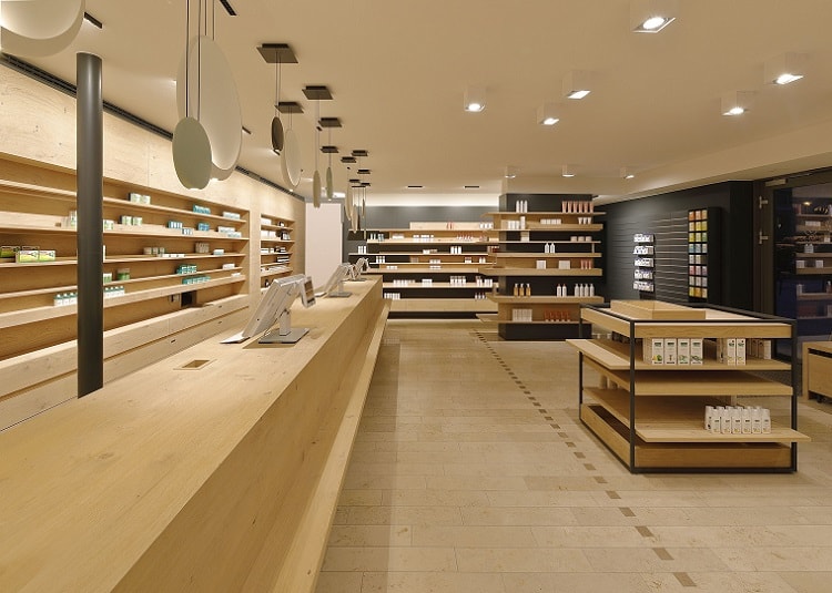 thiết kế cửa hàng Pendecor