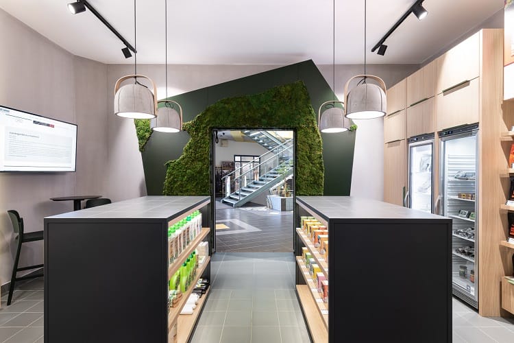 thiết kế nội thất shop Pendecor