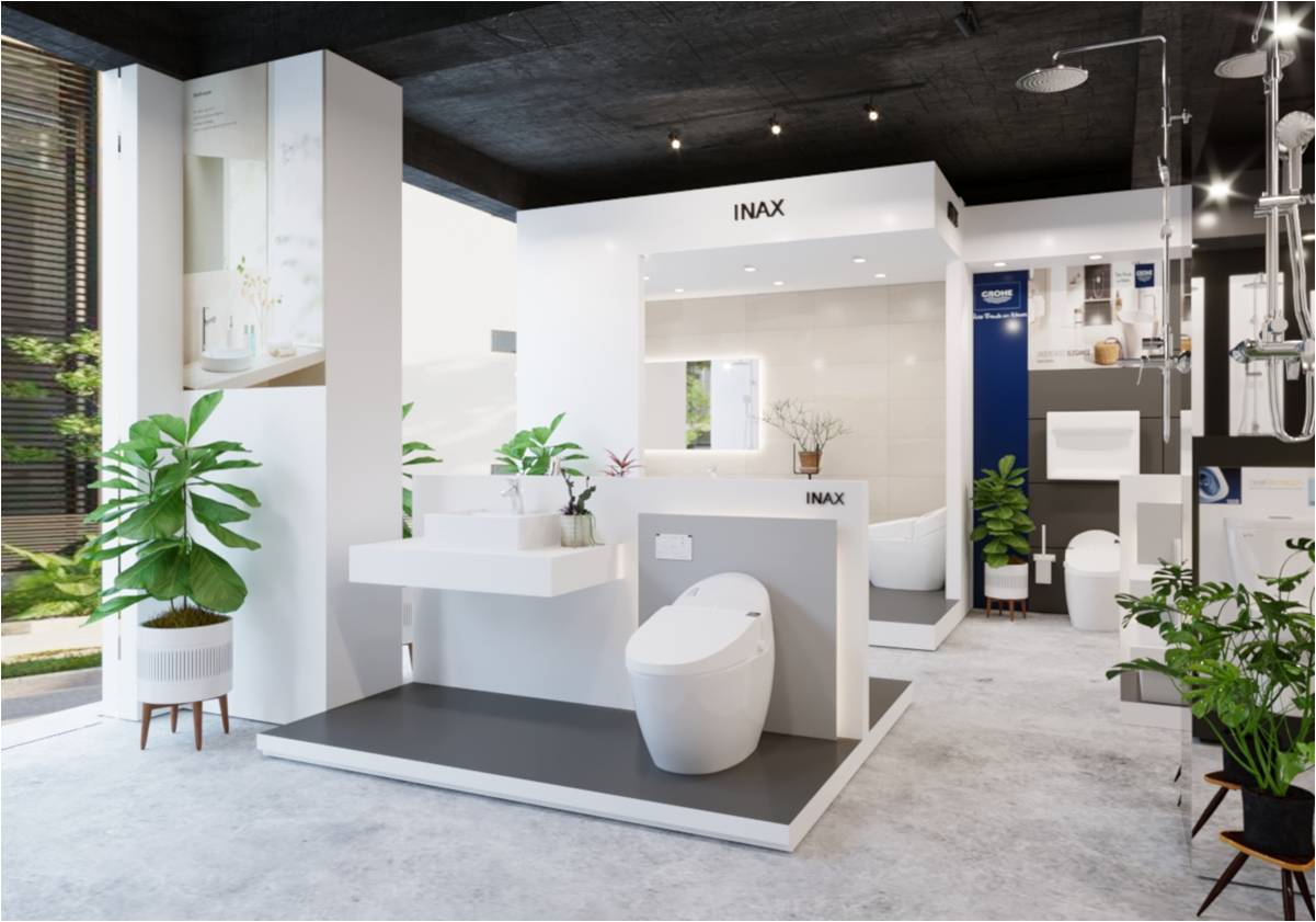 mẫu showroom thiết bị vệ sinh