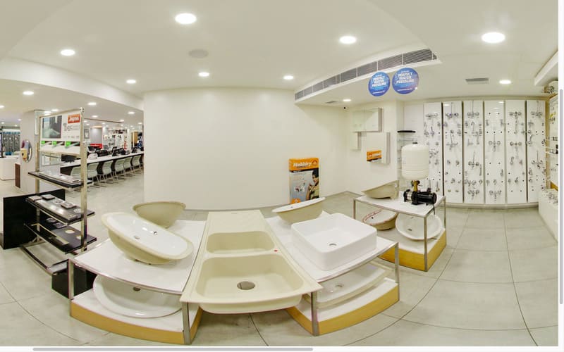 thiết kế showroom thiết bị vệ sinh
