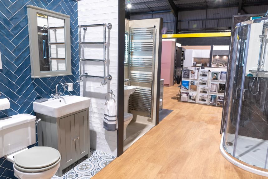 thiết kế showroom thiết bị vệ sinh