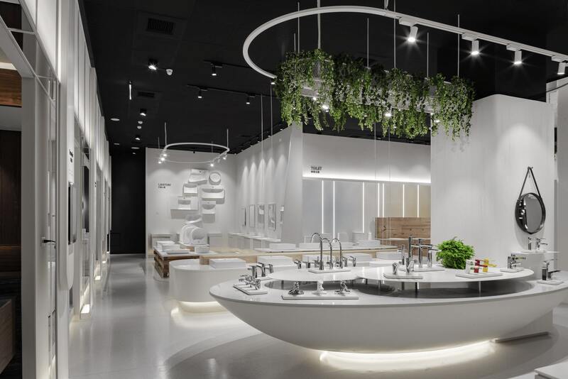 mẫu showroom thiết bị vệ sinh Pendecor