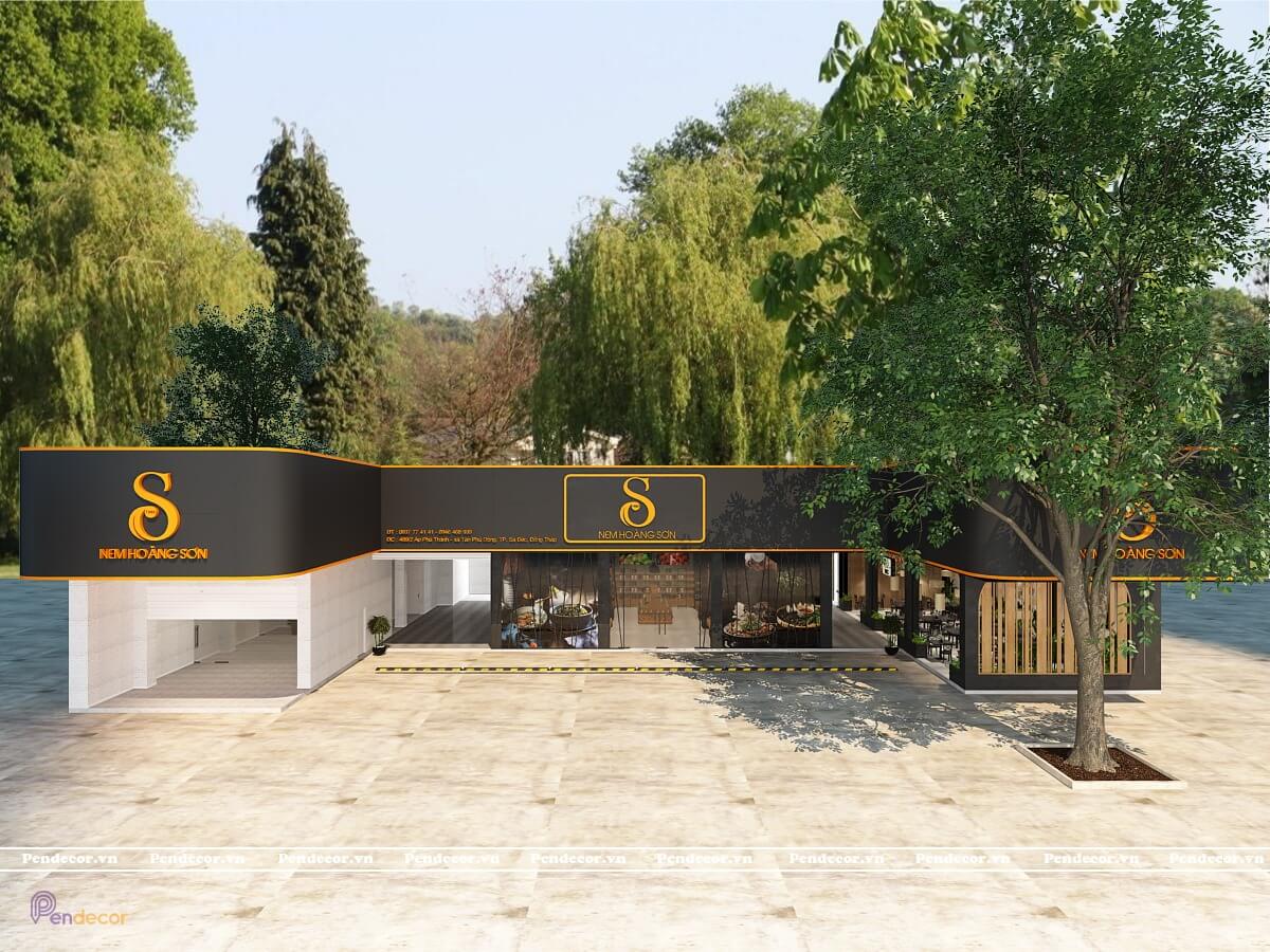 chi phí thiết kế siêu thị mini Pendecor