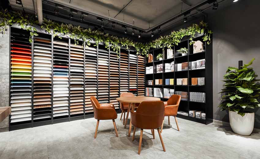 cách trang trí showroom nội thất Pendecor