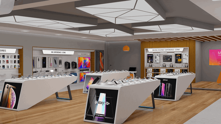 công ty thiết kế showroom Pendecor