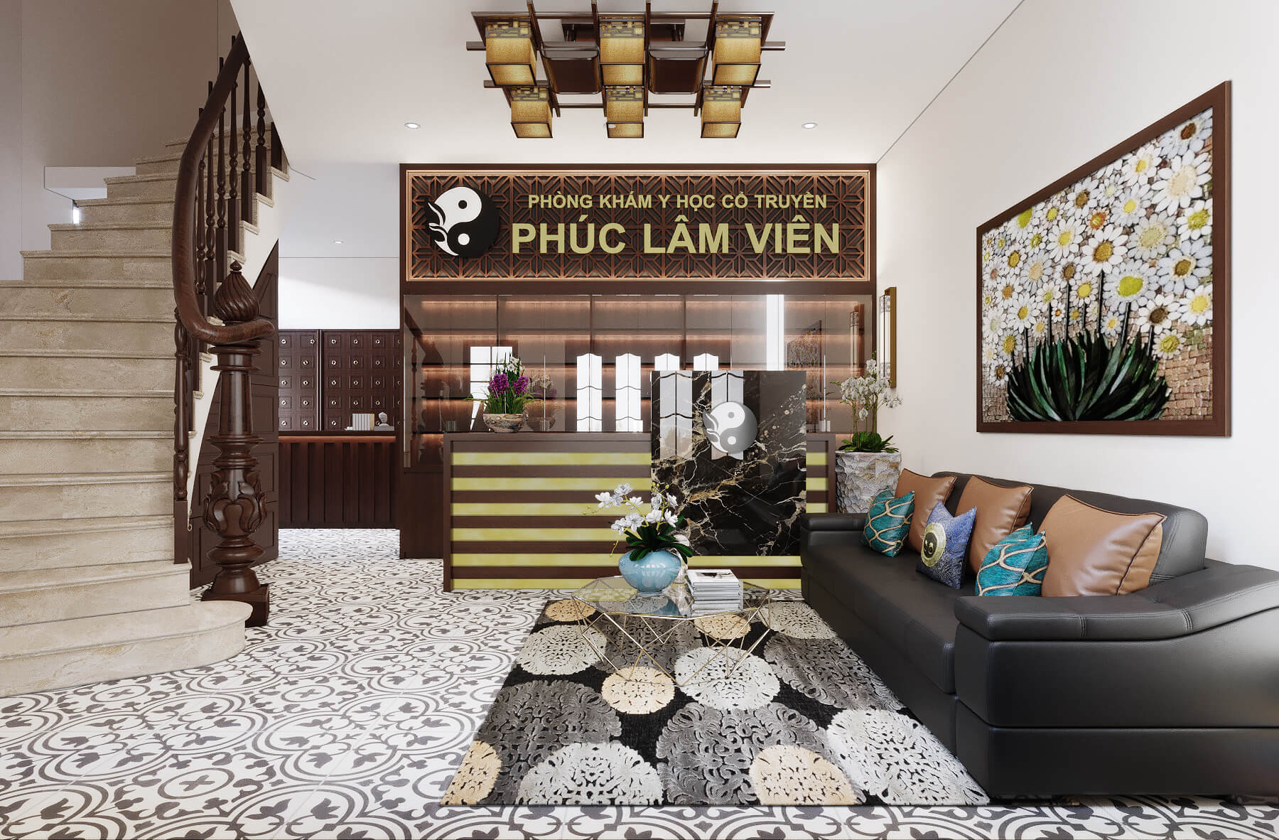 nội thất phòng khám Pendecor