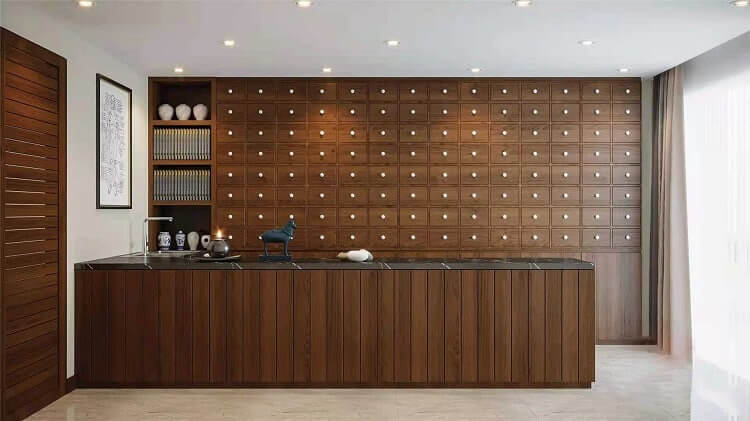 thiết kế phòng khám đông y Pendecor