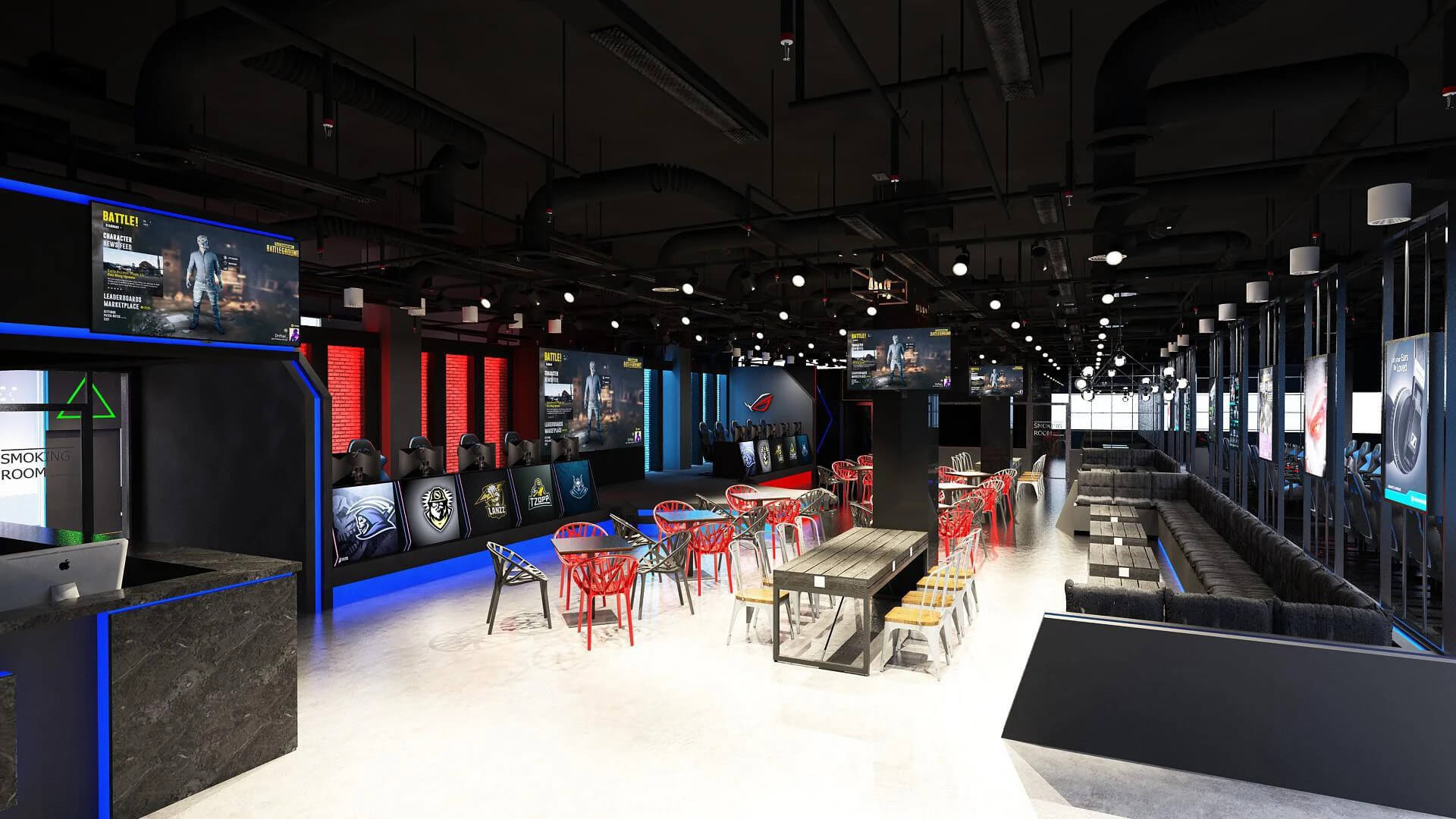 nội thất quán cafe Pendecor