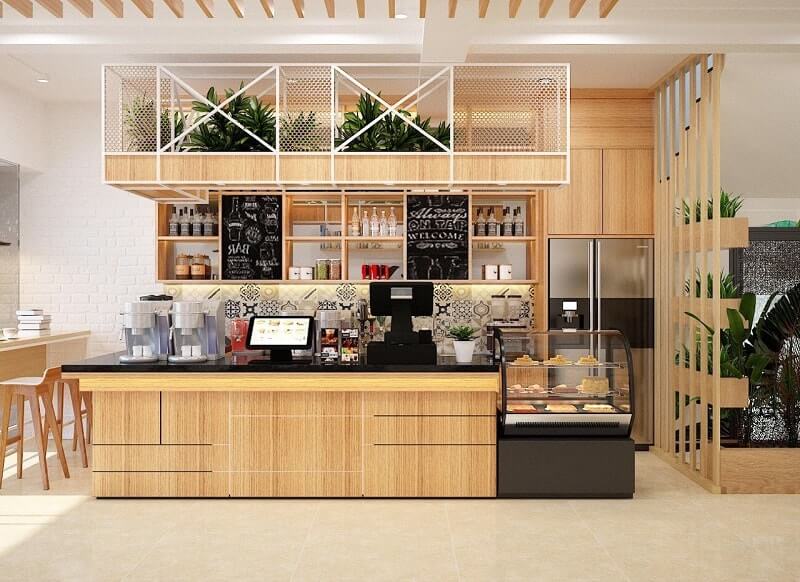 thi công quán cafe Pendecor