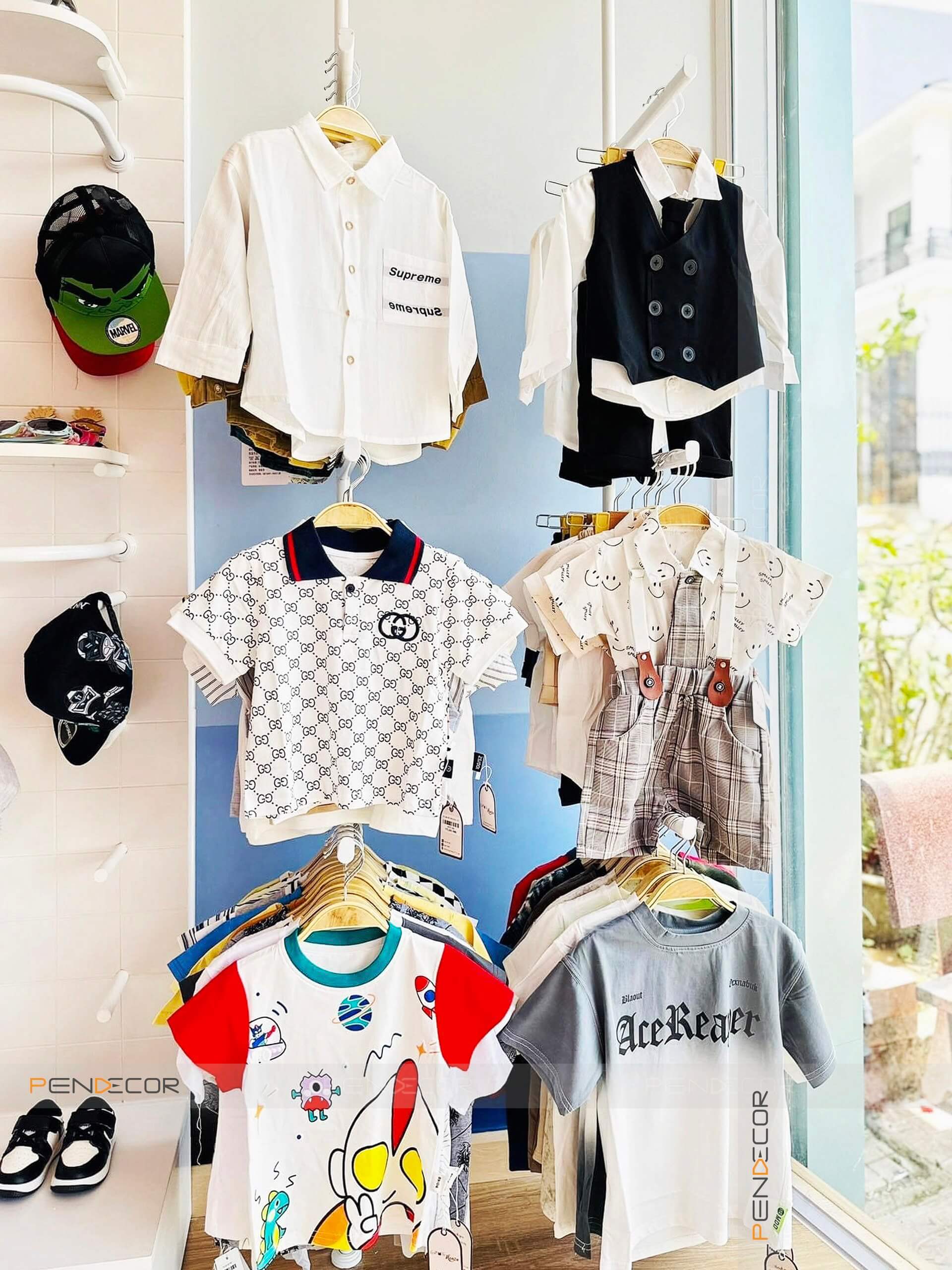 Thi Công Shop Thời Trang Trẻ Em Sam's House