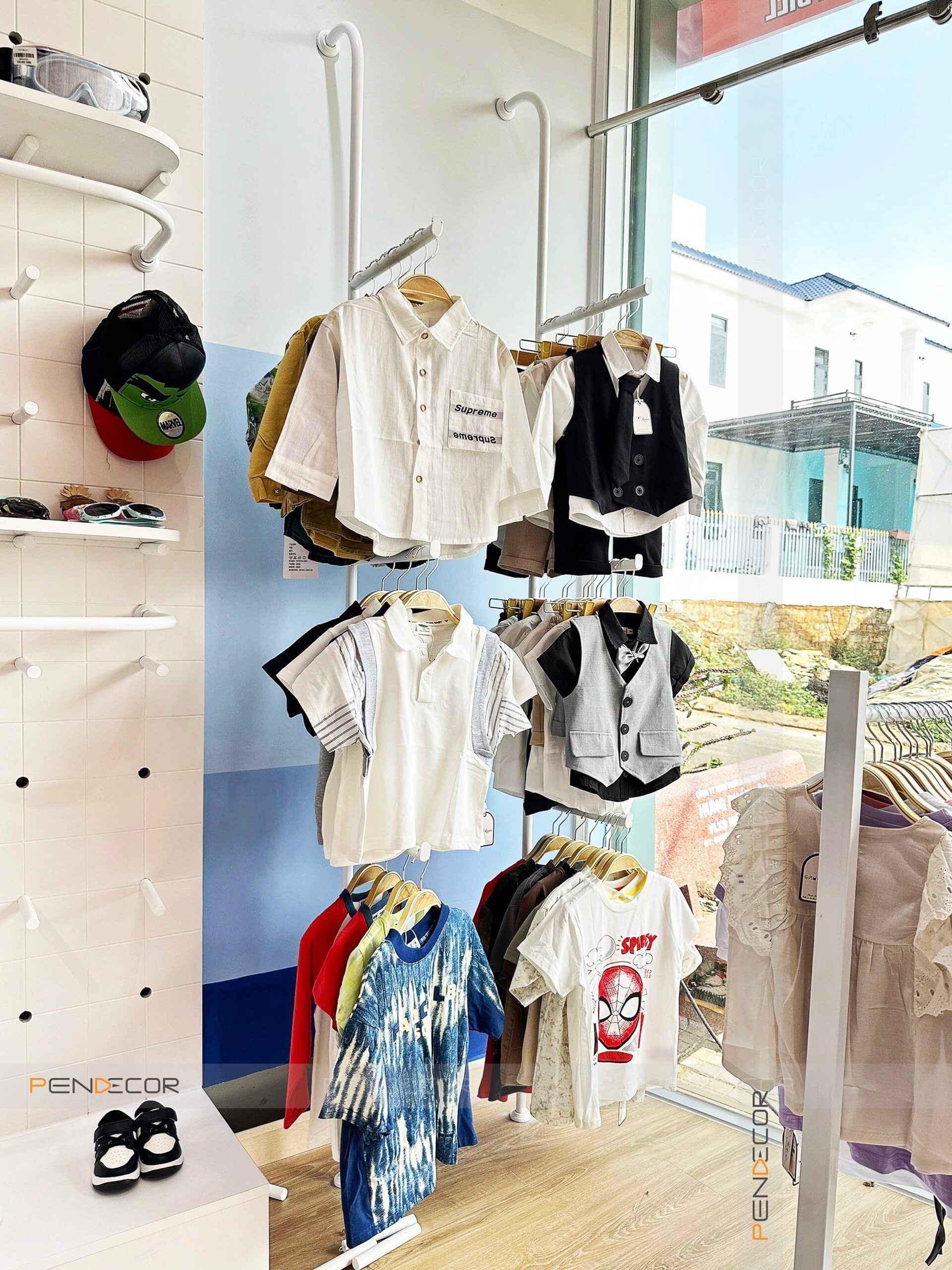 Thi Công Shop Thời Trang Trẻ Em Sam's House