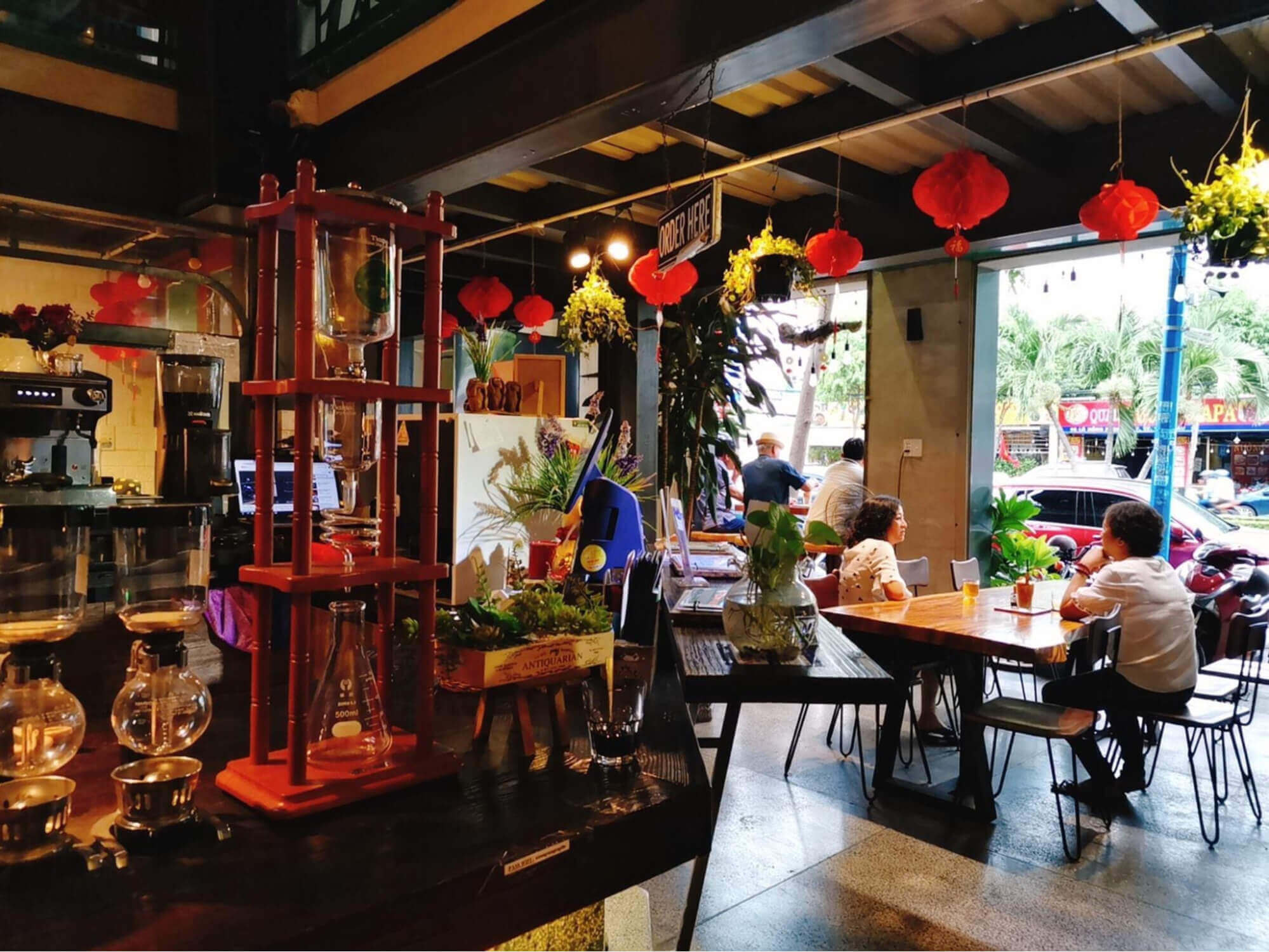 thiết kế quán cafe đẹp
