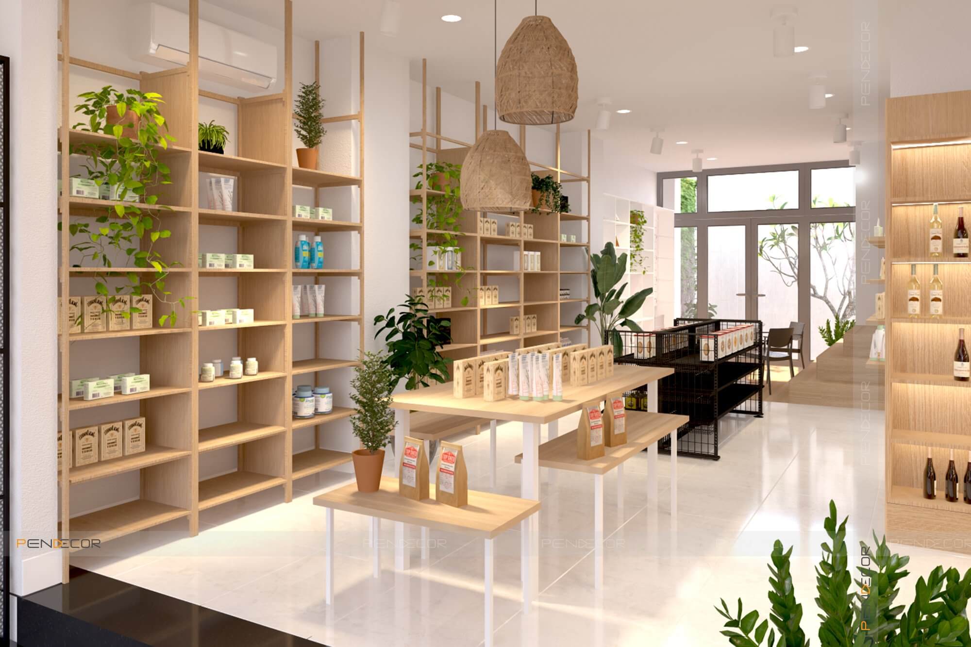 Thiết Kế Siêu Thị Mini NO9