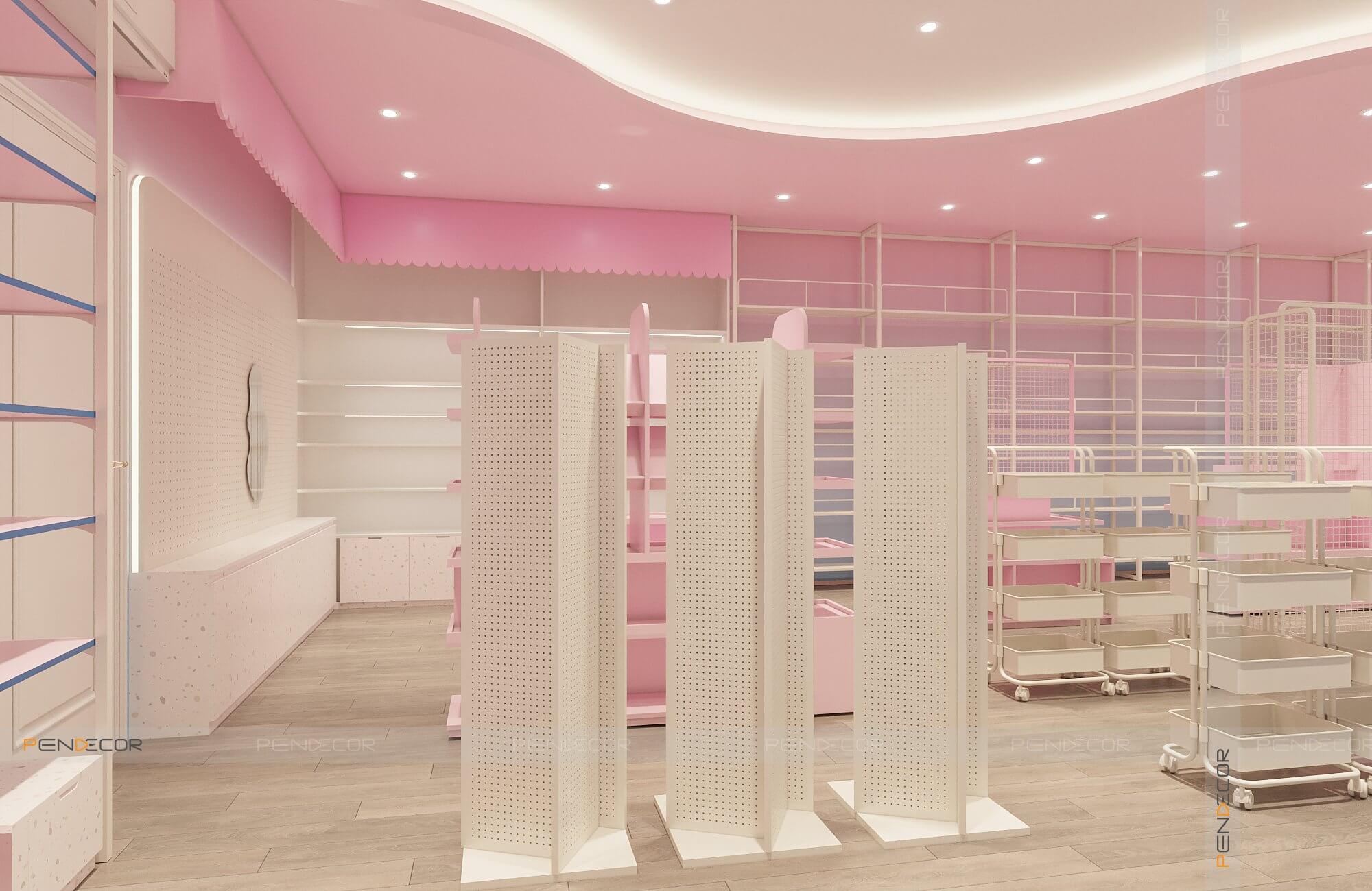 Thiết Kế Shop Phụ Kiện Pencil House