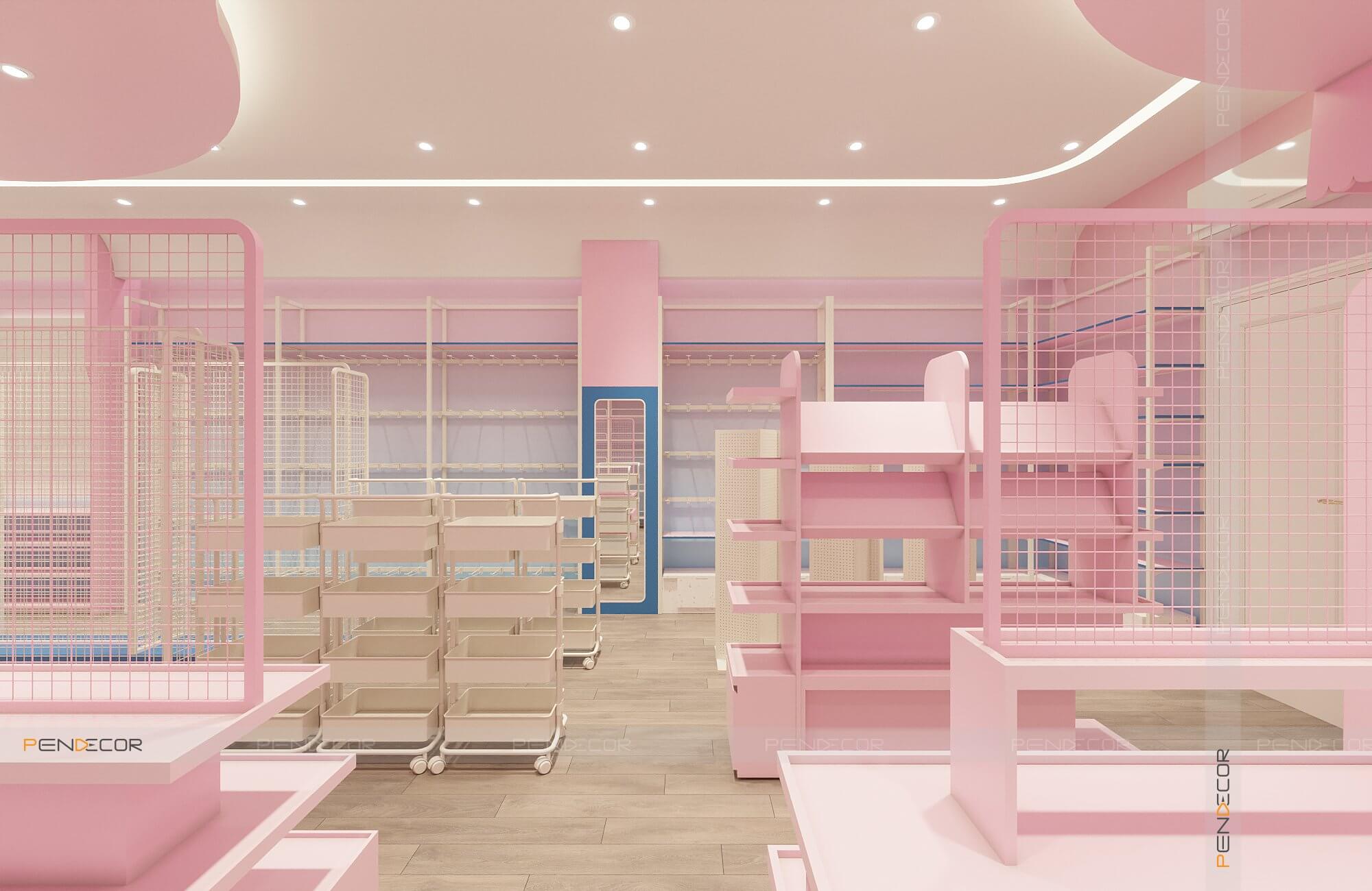 Thiết Kế Shop Phụ Kiện Pencil House