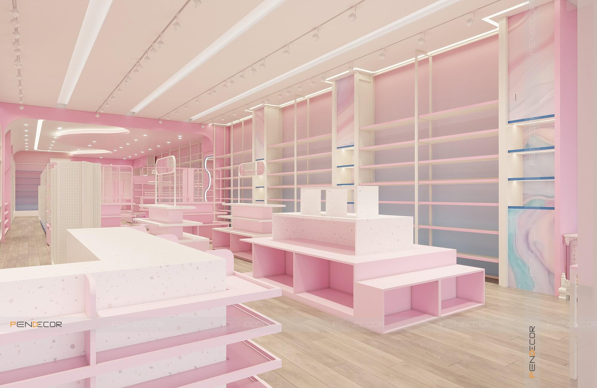 Thiết Kế Shop Phụ Kiện Pencil House