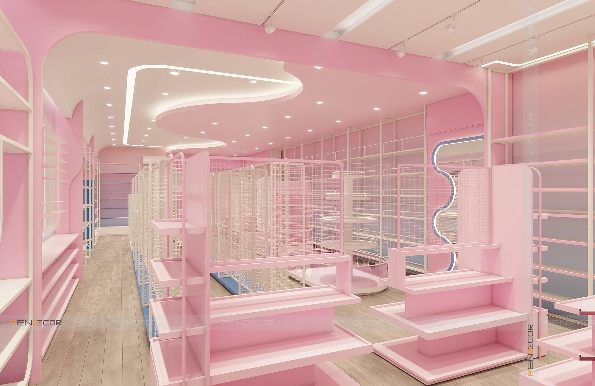 Thiết Kế Shop Phụ Kiện Pencil House