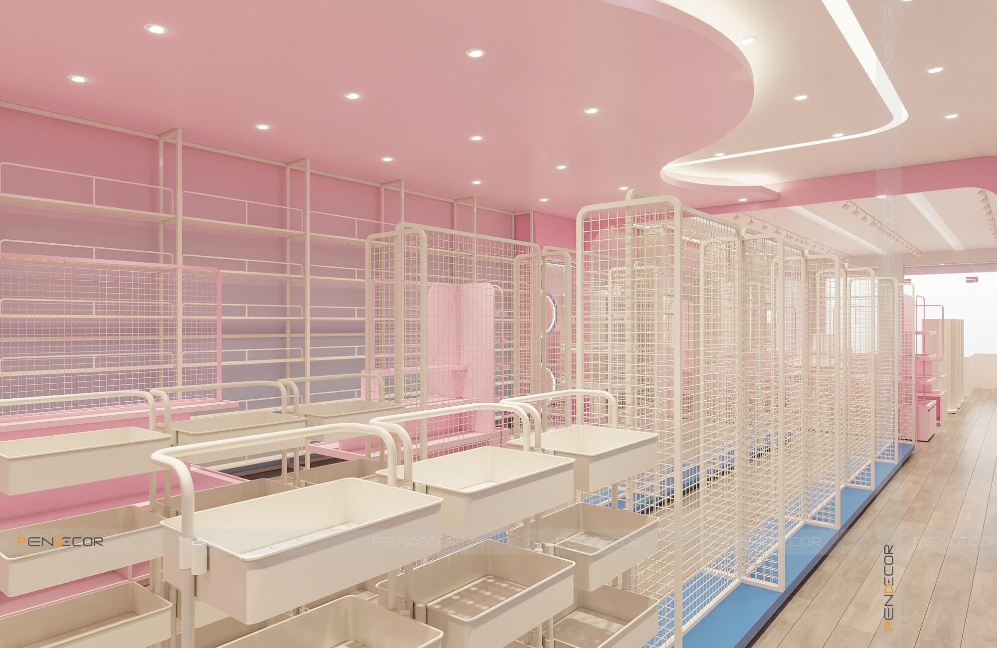 Thiết Kế Shop Phụ Kiện Pencil House