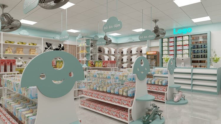 Kinh nghiệm mở cửa hàng bỉm sữa