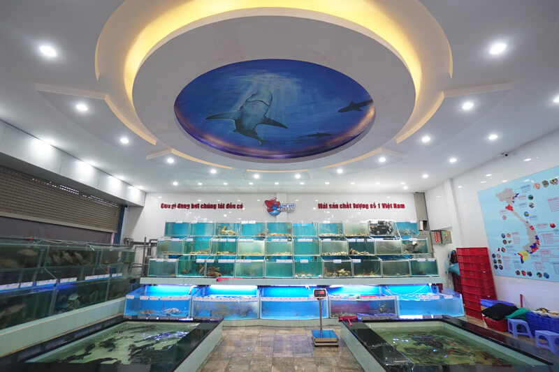 kinh nghiệm mở cửa hàng hải sản tươi sống