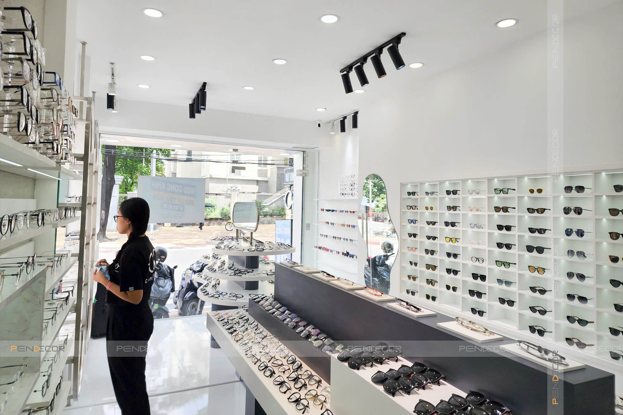 Thi Công Shop Mắt Kinh Camy Thủ Đức