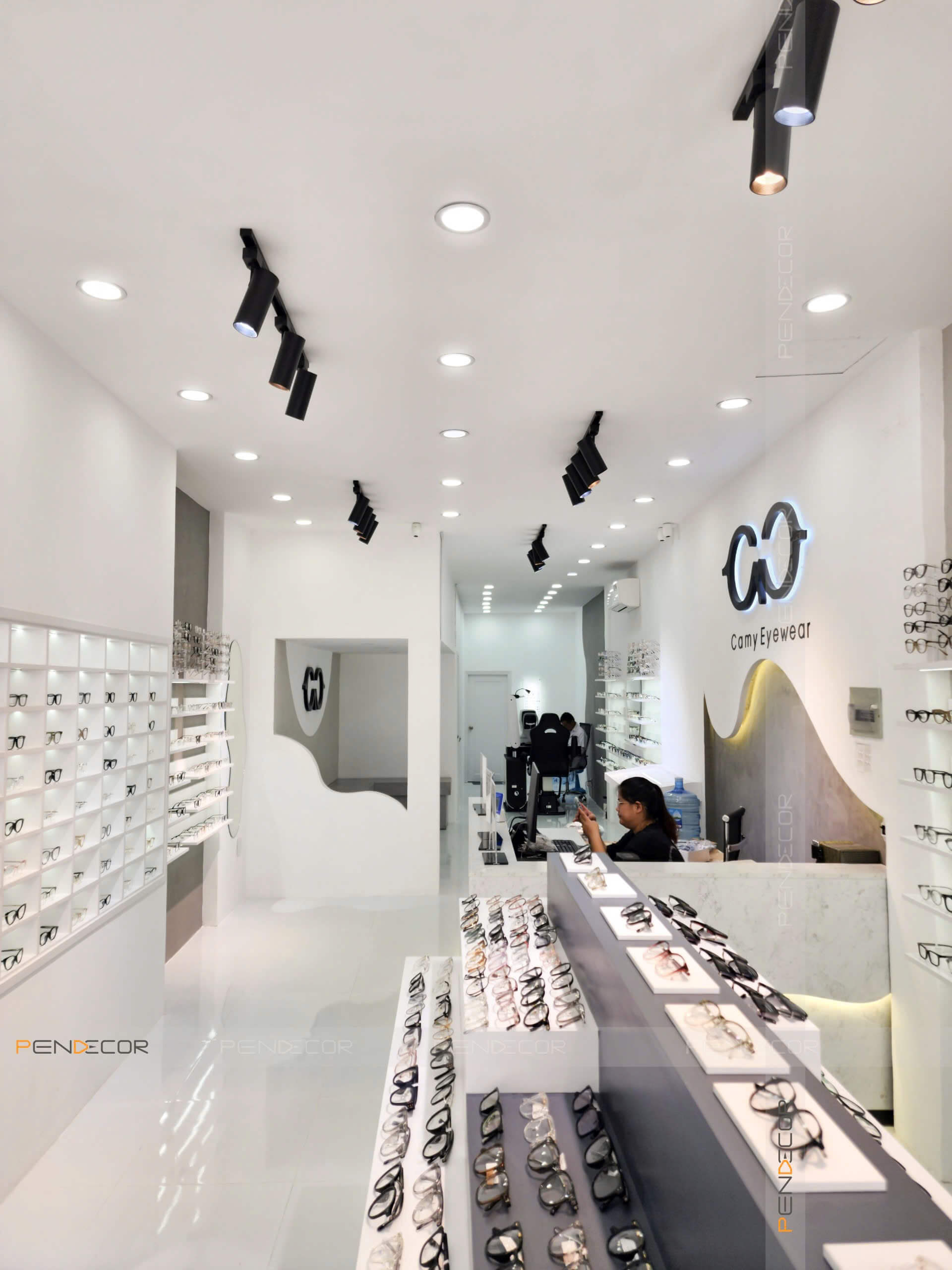 Thi Công Shop Mắt Kinh Camy Thủ Đức