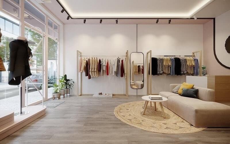 chi phí mở cửa hàng quần áoPendecor