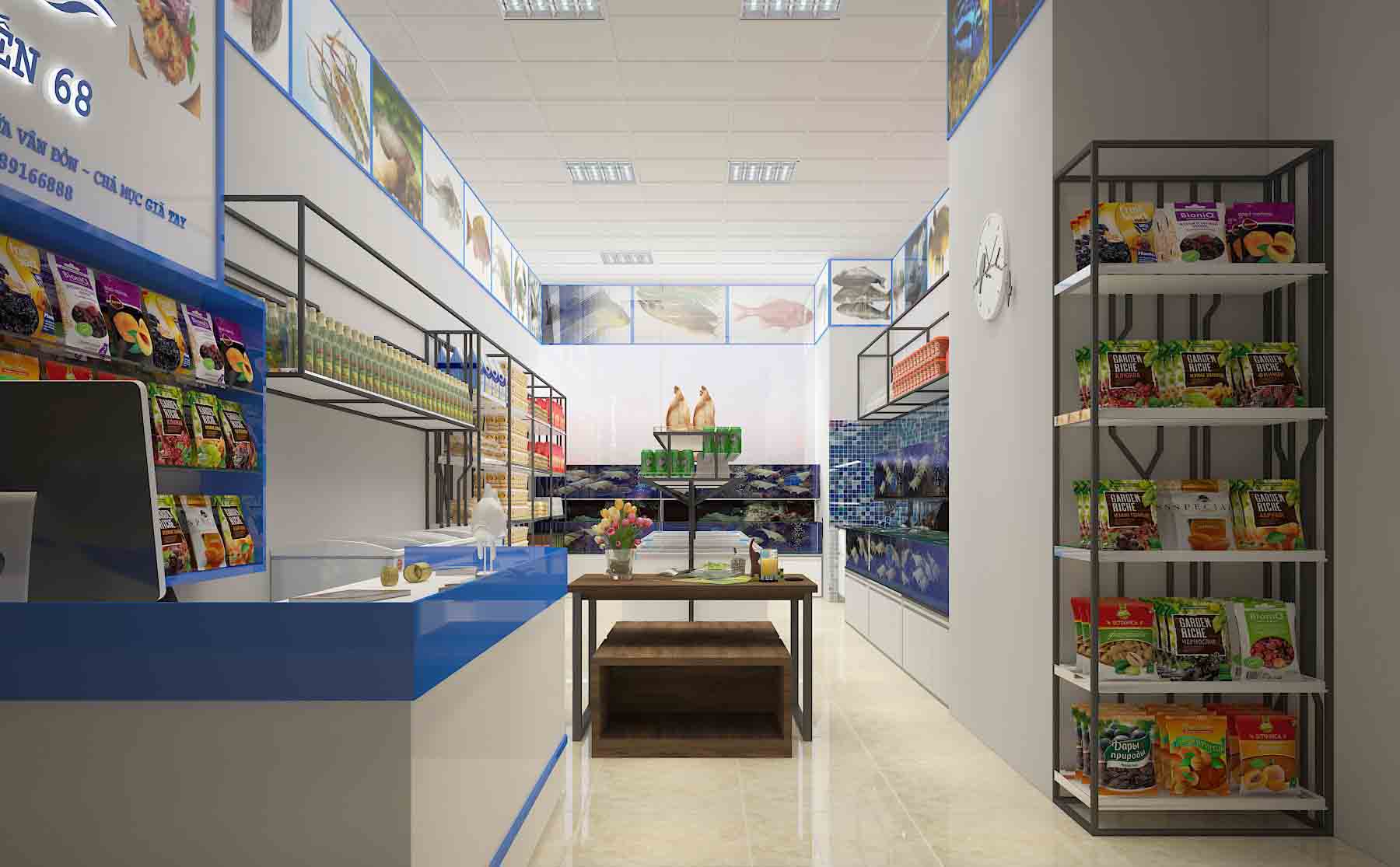 chi phí mở cửa hàng tiện lợi Pendecor