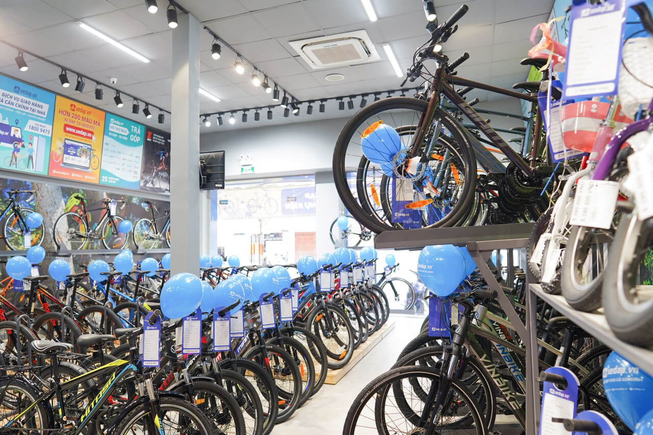 mở cửa hàng xe đạp điện Pendecor