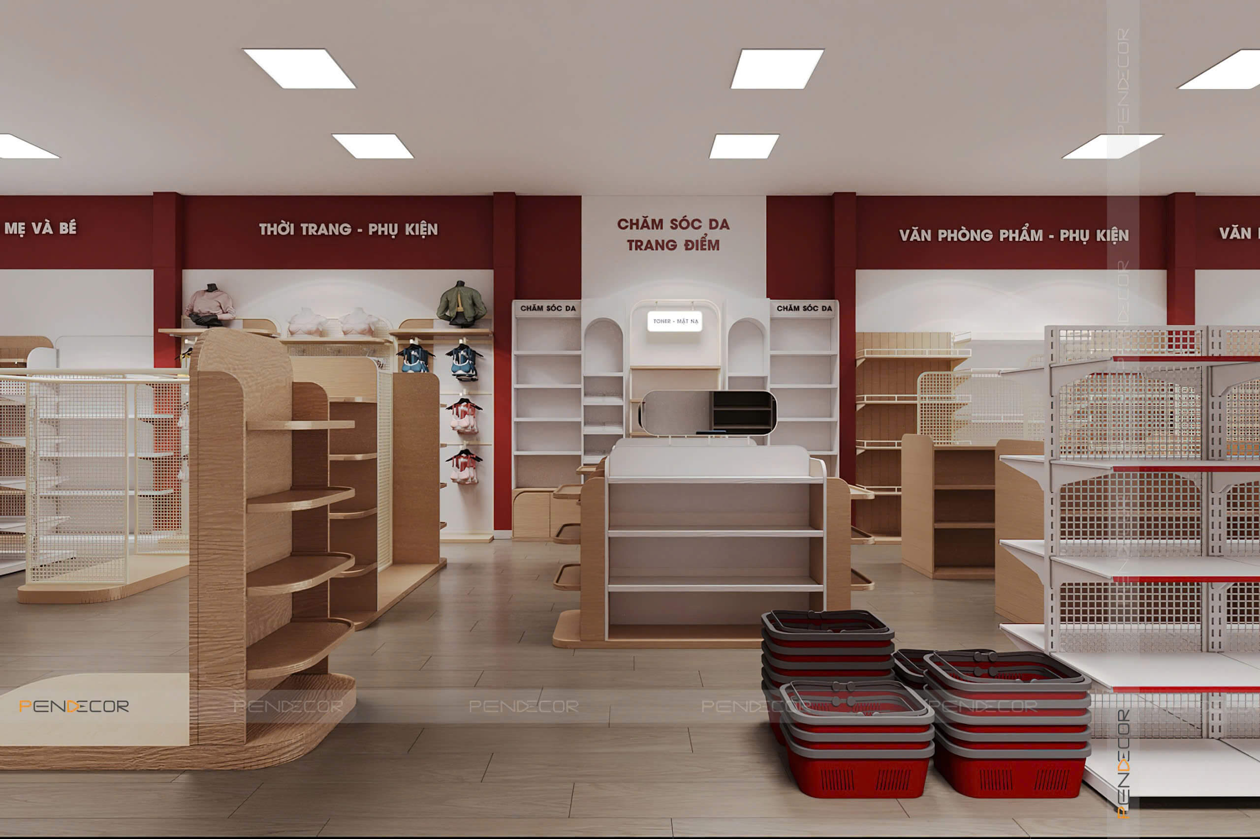 Thiết Kế Siêu Thị Mini Kim Thạnh