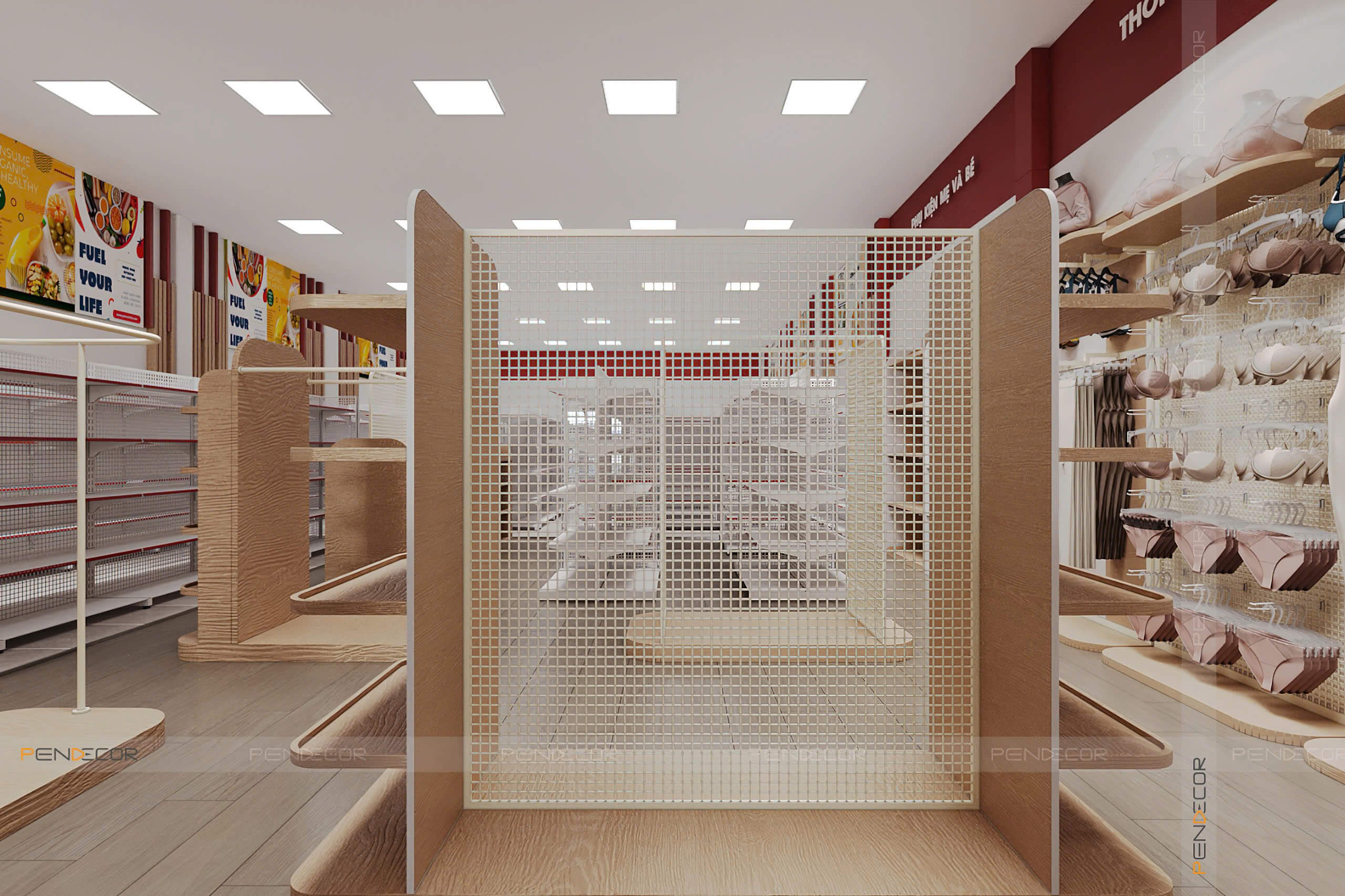 Thiết Kế Siêu Thị Mini Kim Thạnh