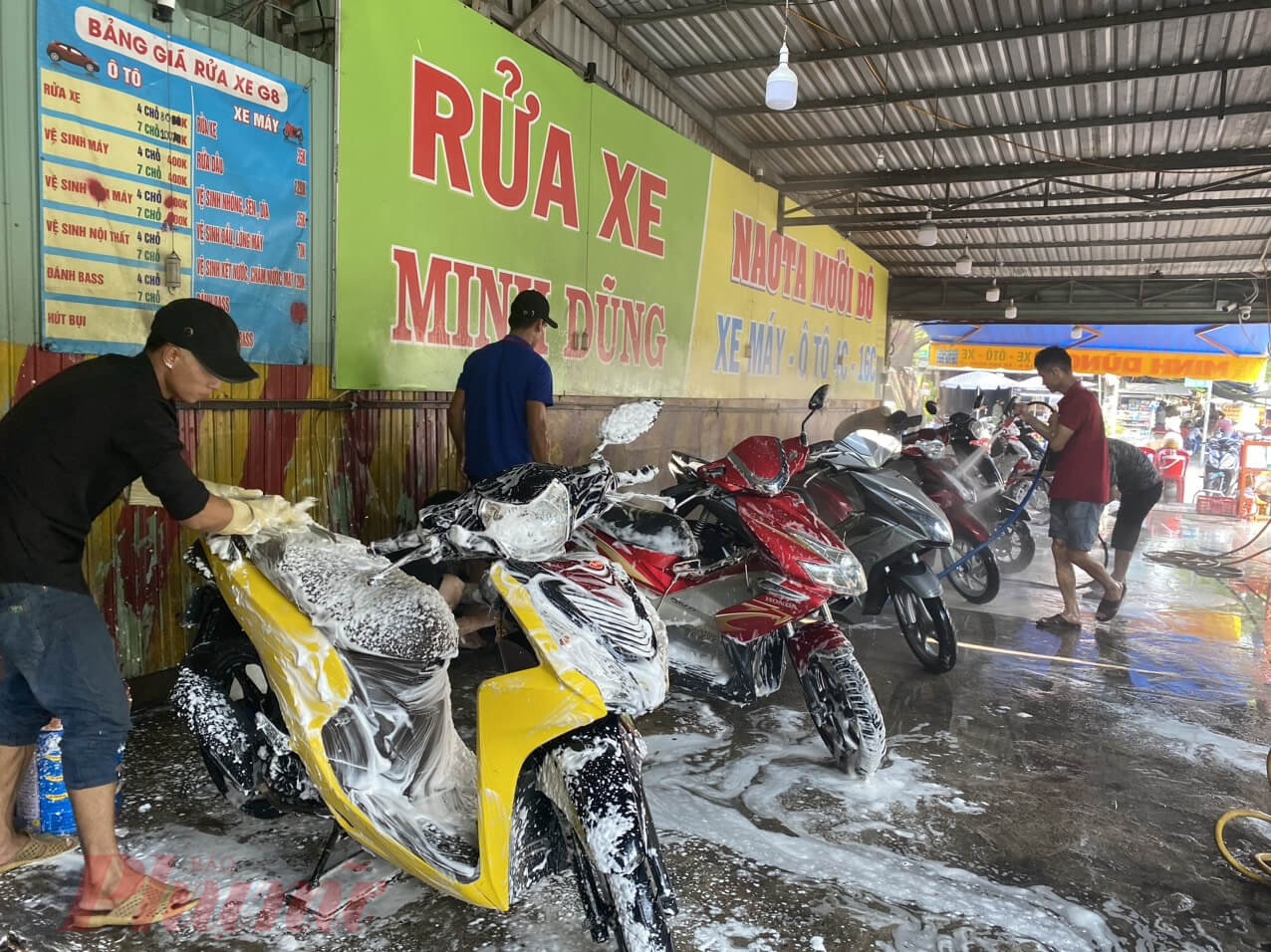 chi phí mở quán rửa xe ô tô Pendecor