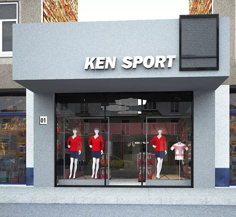 biển hiệu shop thể thao Pendecor