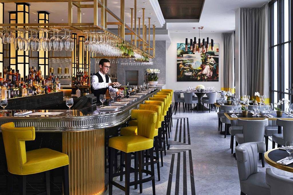 màu vàng gương pendecor