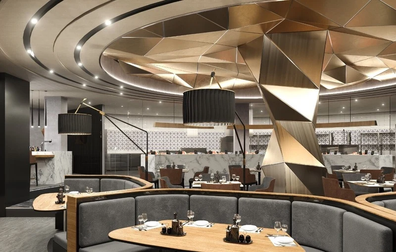 inox màu đồng pendecor