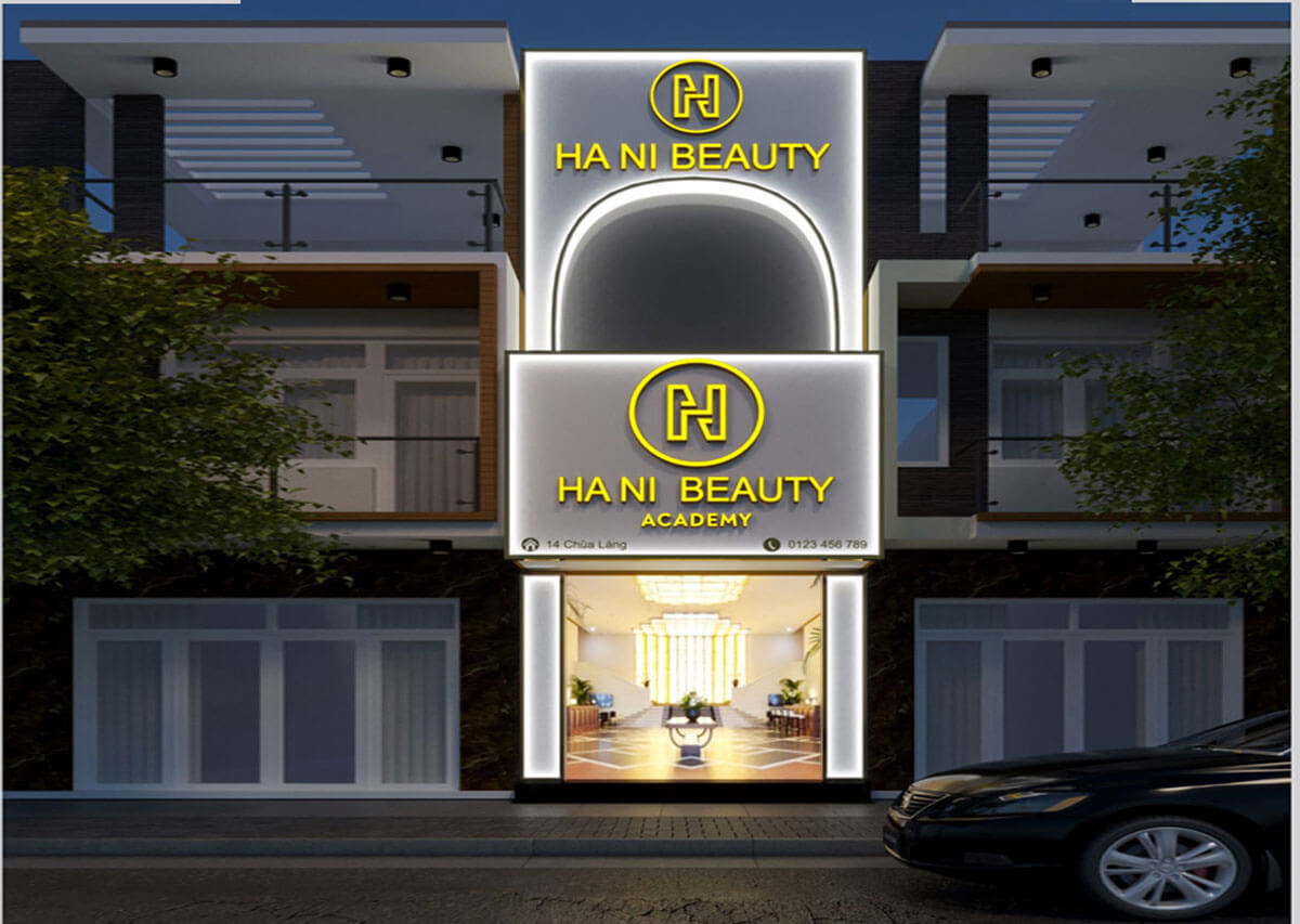 thiết kế biển quảng cáo spa Pendecor