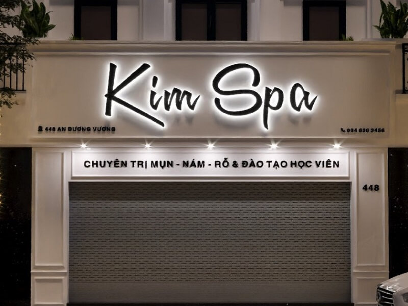 làm bảng hiệu spa Pendecor