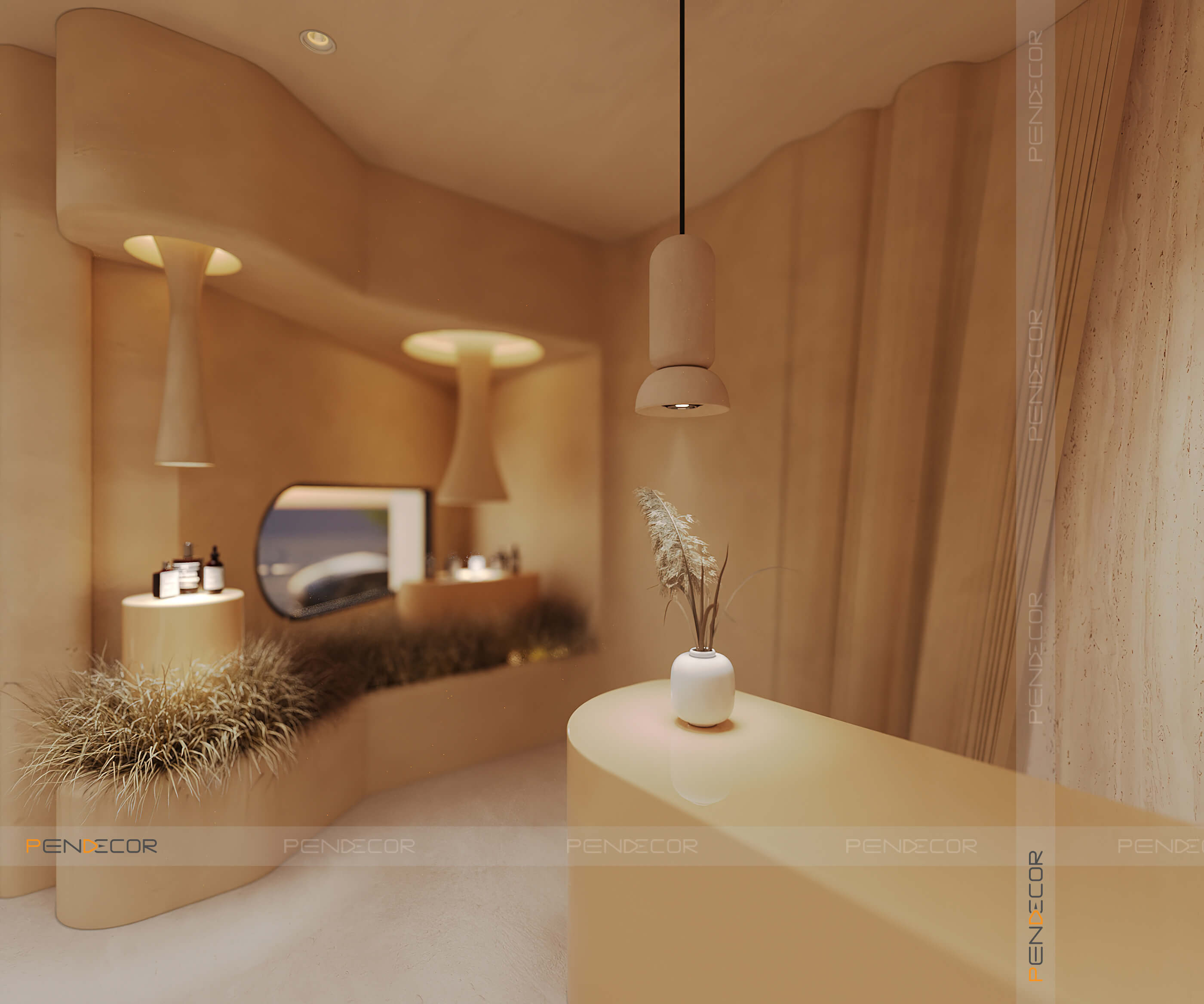 Minimalism Spa Concept - EMO-ARTISTRY