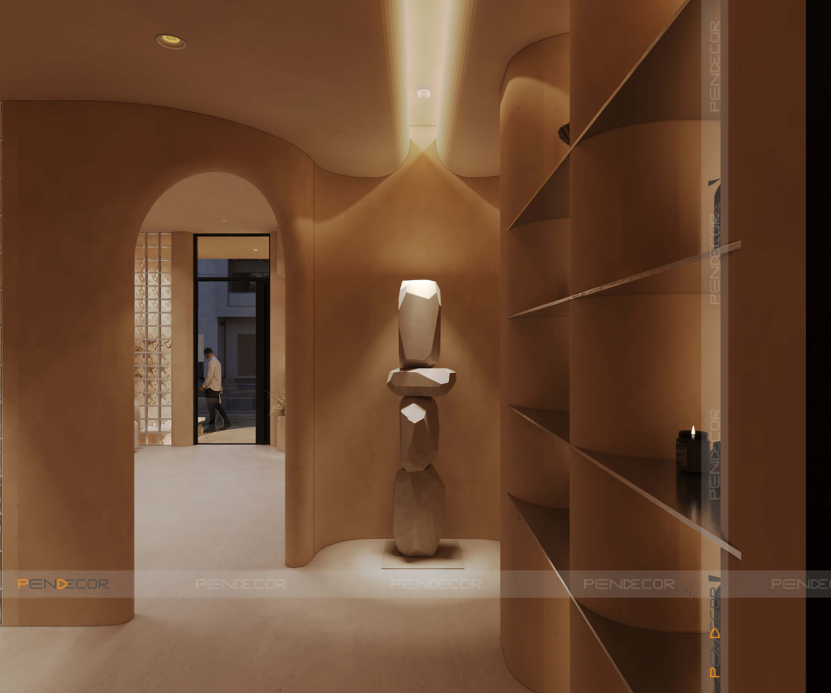 Minimalism Spa Concept - EMO-ARTISTRY