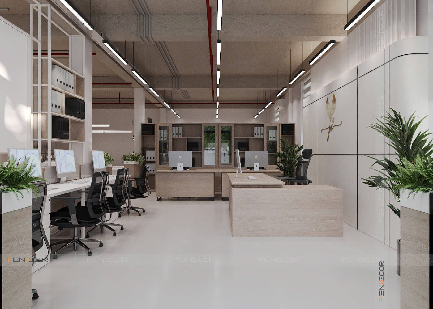 Thiết Kế Showroom Phi Loan (Trệt + Mặt Tiền)