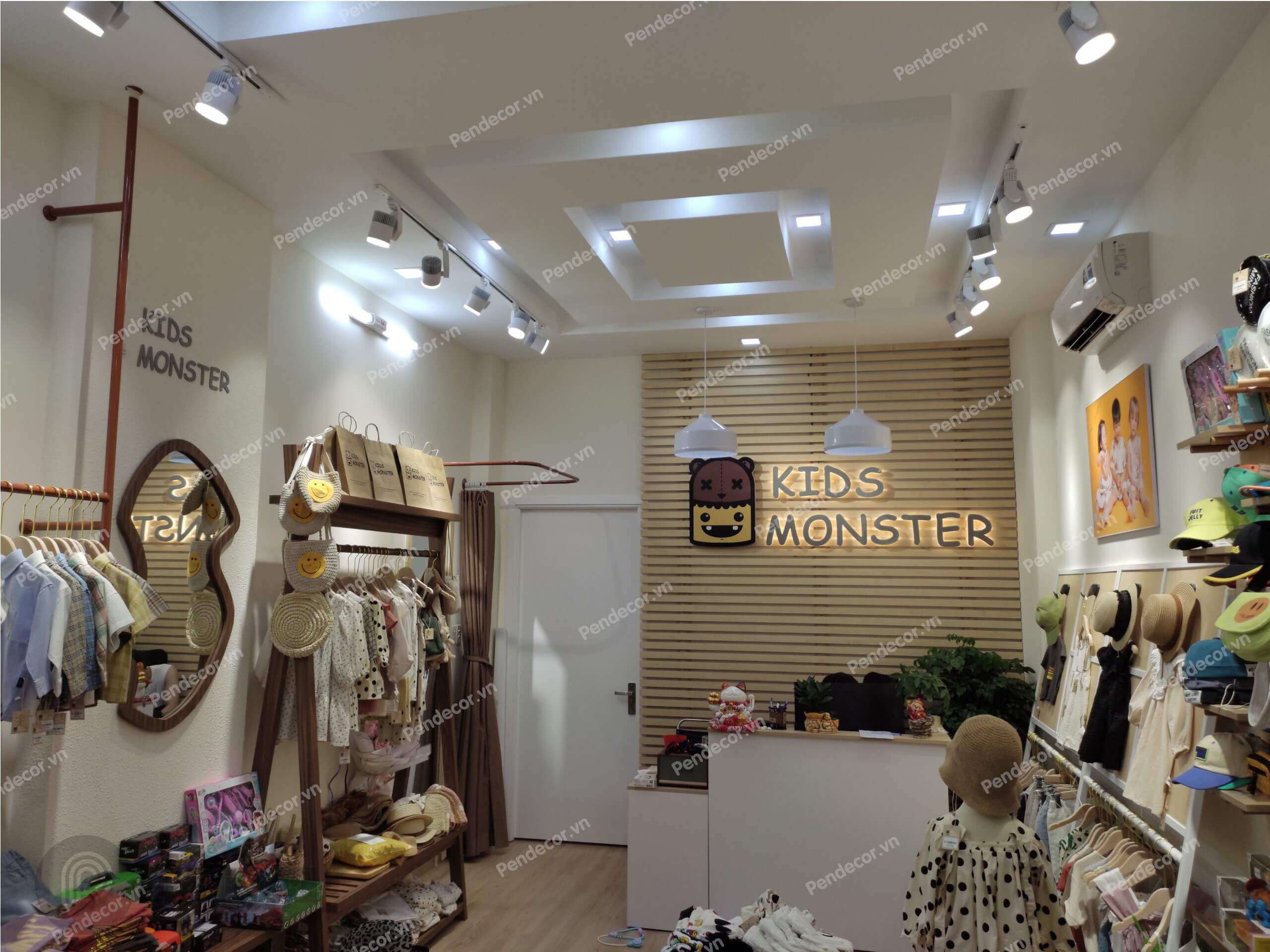 thiet ke showroom Pendecor