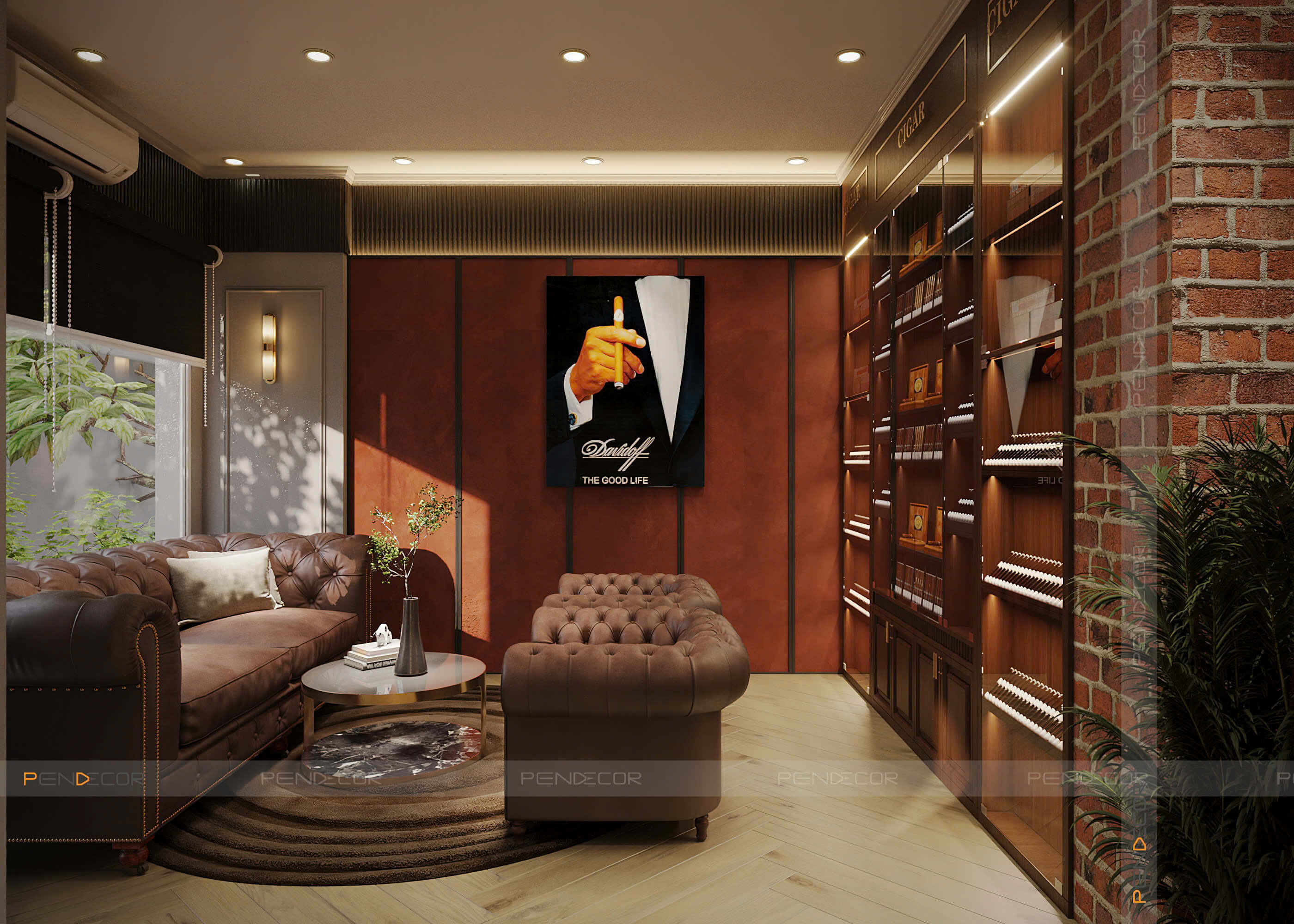 Thiết Kế Showroom Cuồng Rượu