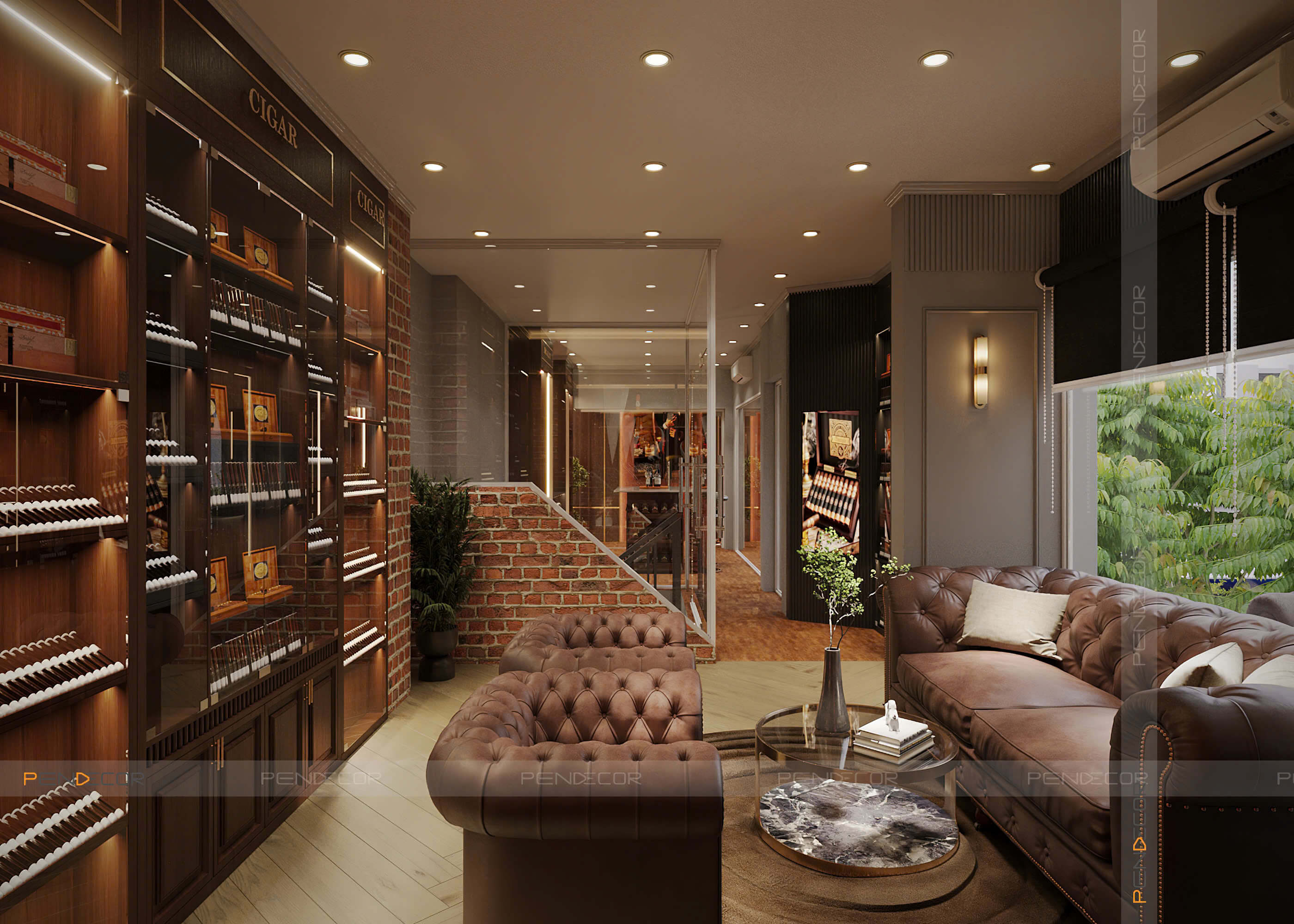 Thiết Kế Showroom Cuồng Rượu