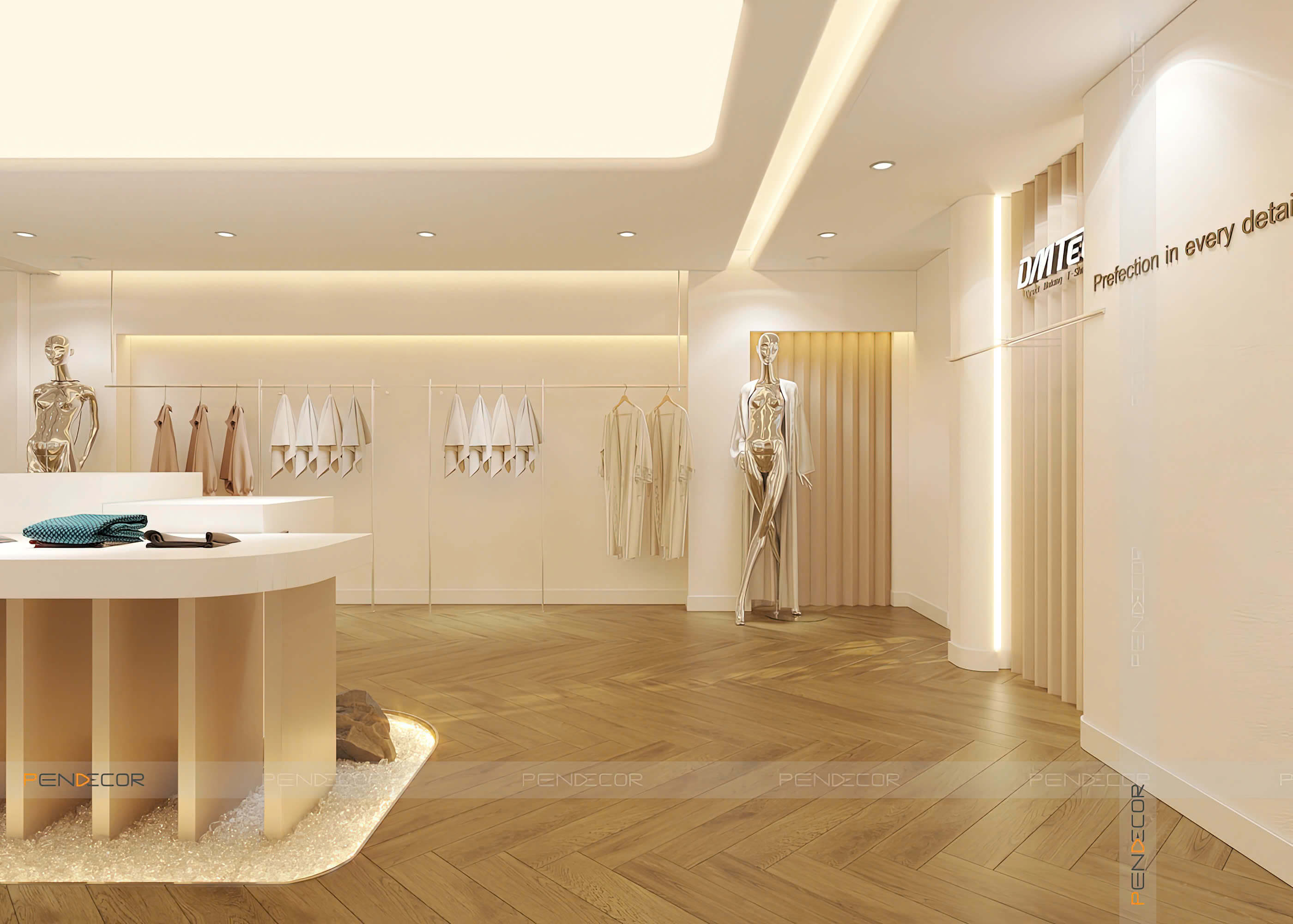 Thiết Kế Showroom Vải Phan Trần