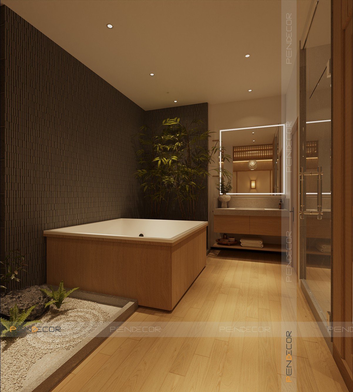 bản vẽ thiết kế spa Pendecor