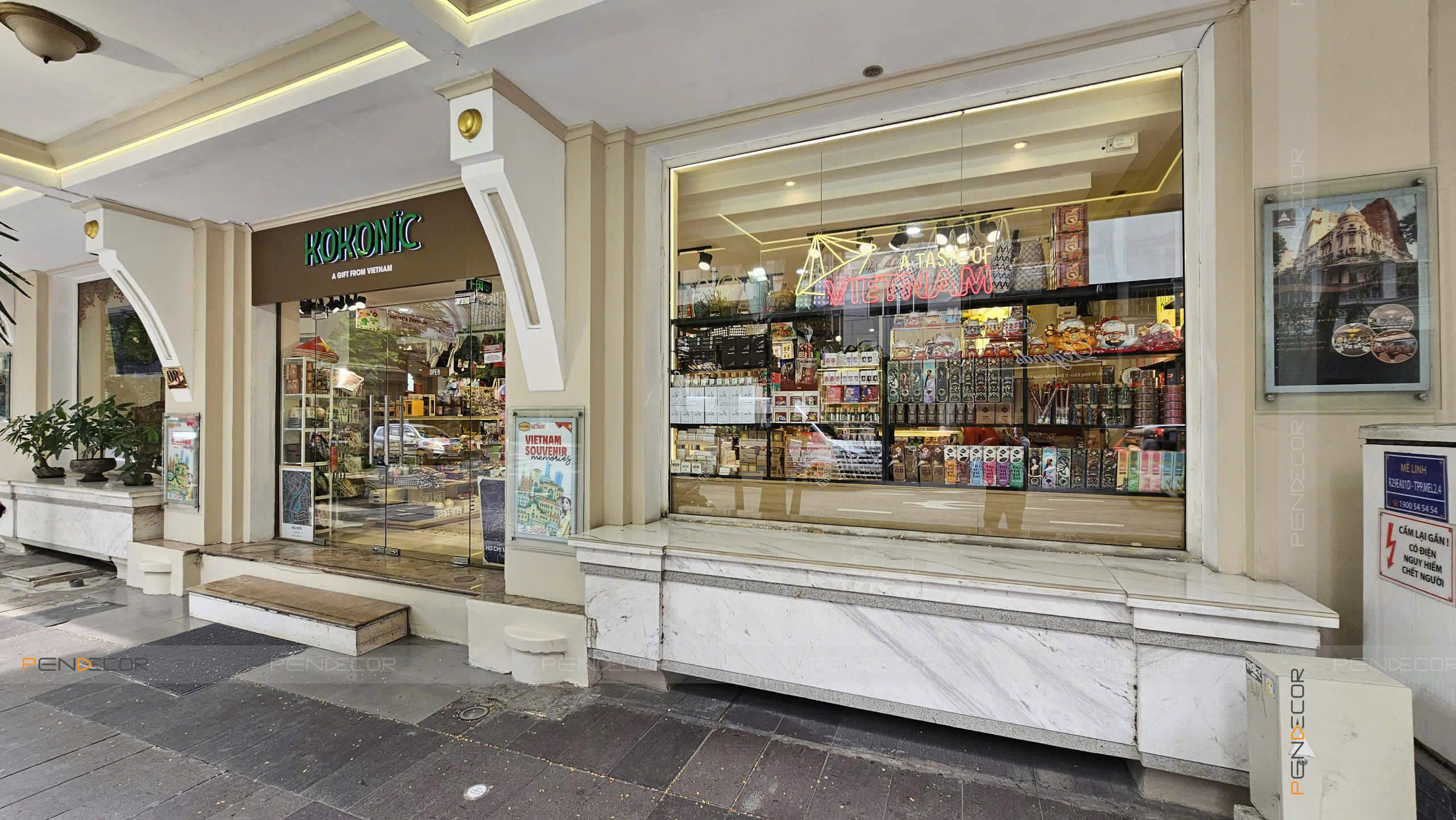 Thi Công Shop Phụ Kiện Kokonic