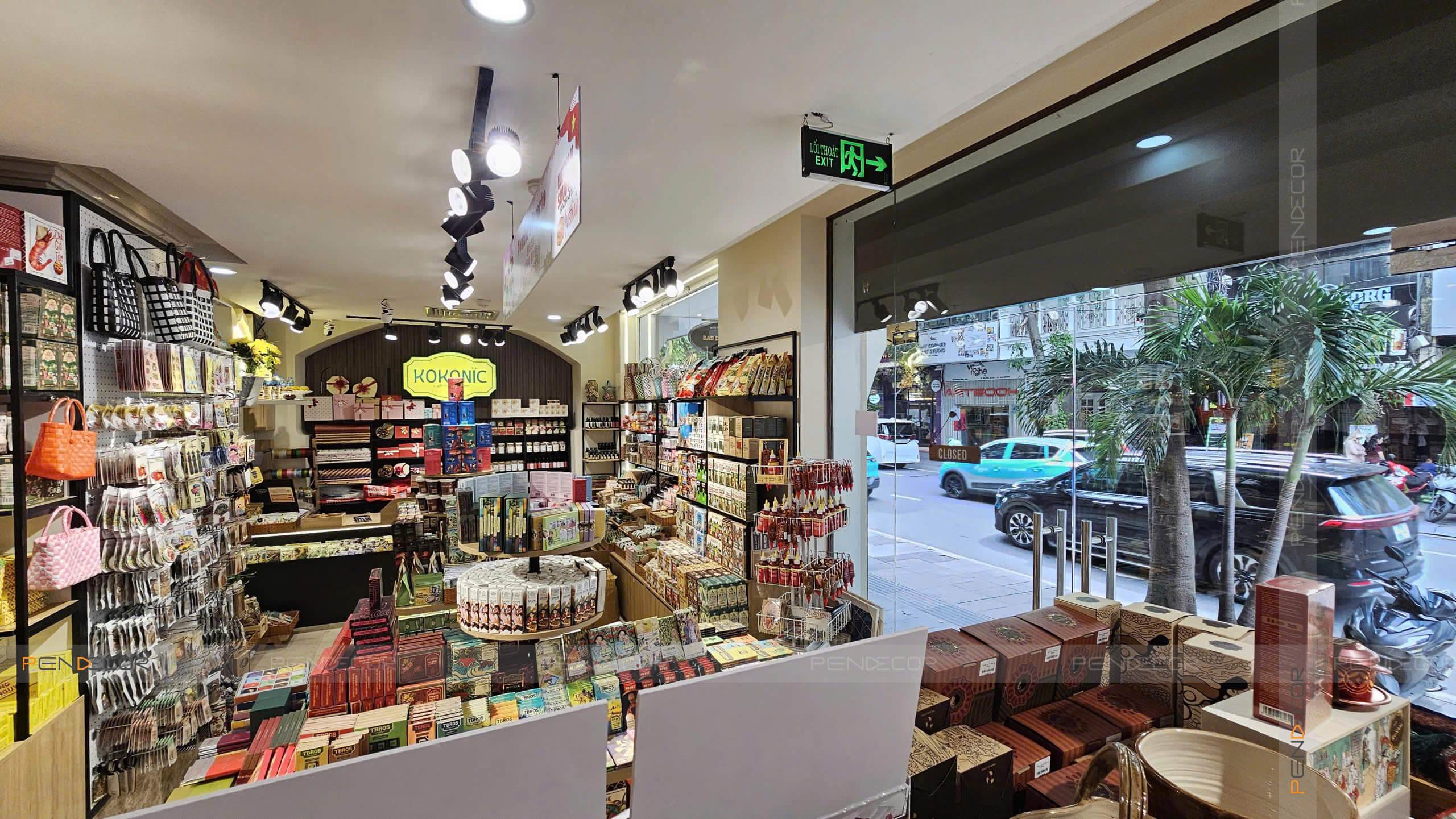 Thi Công Shop Phụ Kiện Kokonic