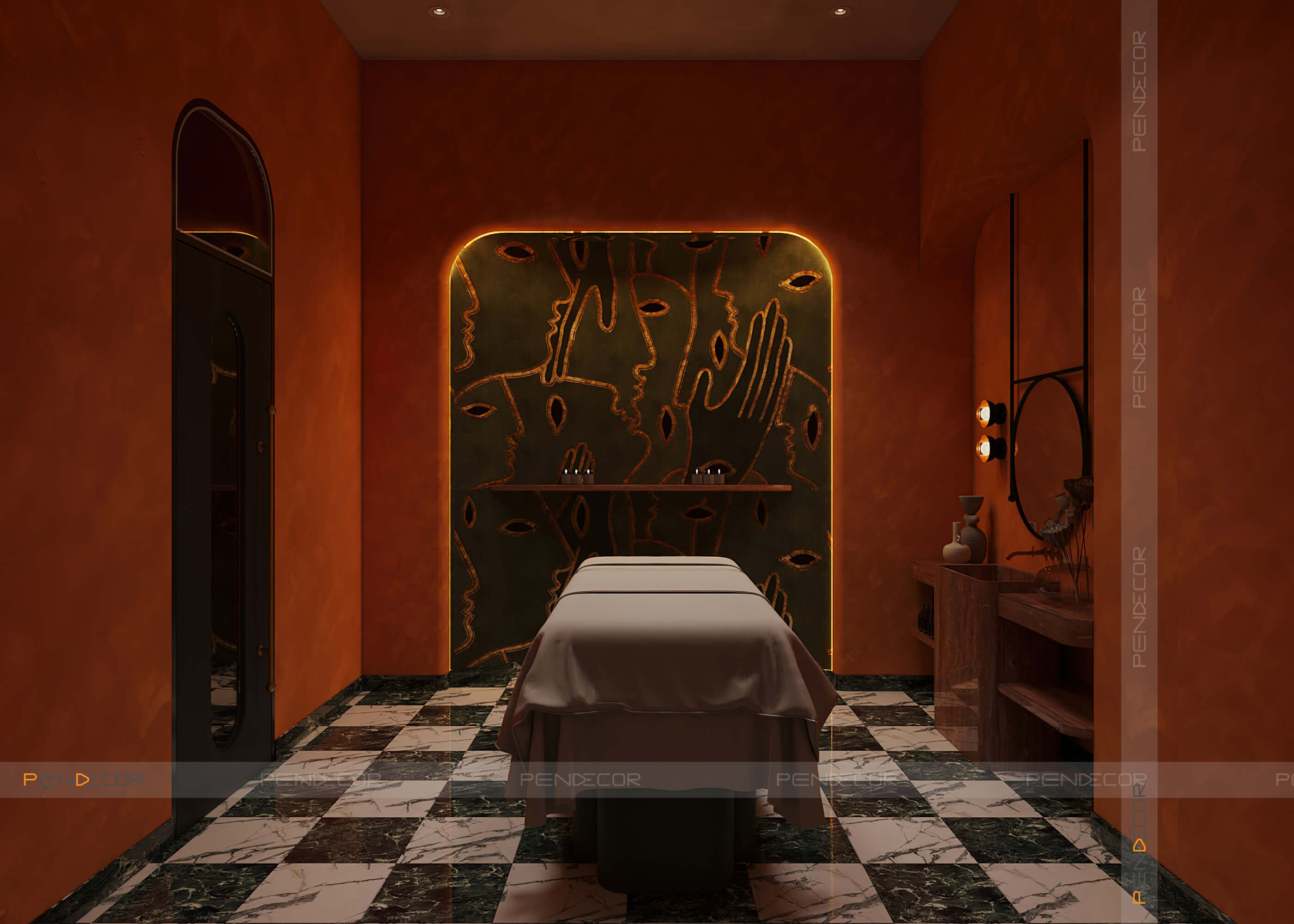 mẫu thiết kế spa đẹp Pendecor