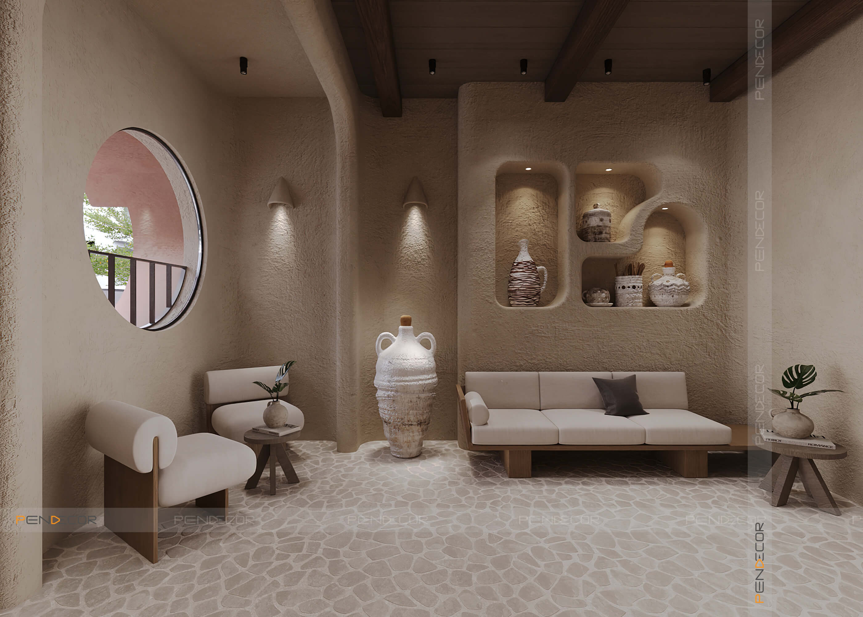 thiết kế nội thất spa